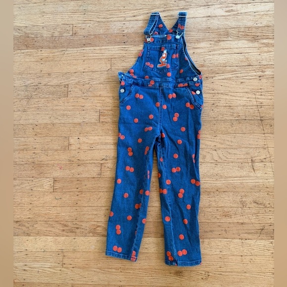 Christian Robinson Other - Christian Robinson scientist polka dot overalls microscope